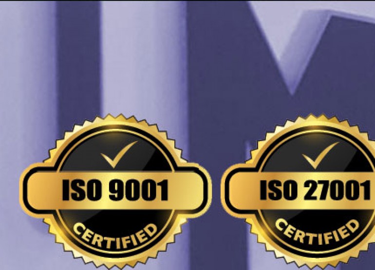 ISO 9001 ve ISO 27001 Sertifikalarımızı Aldık